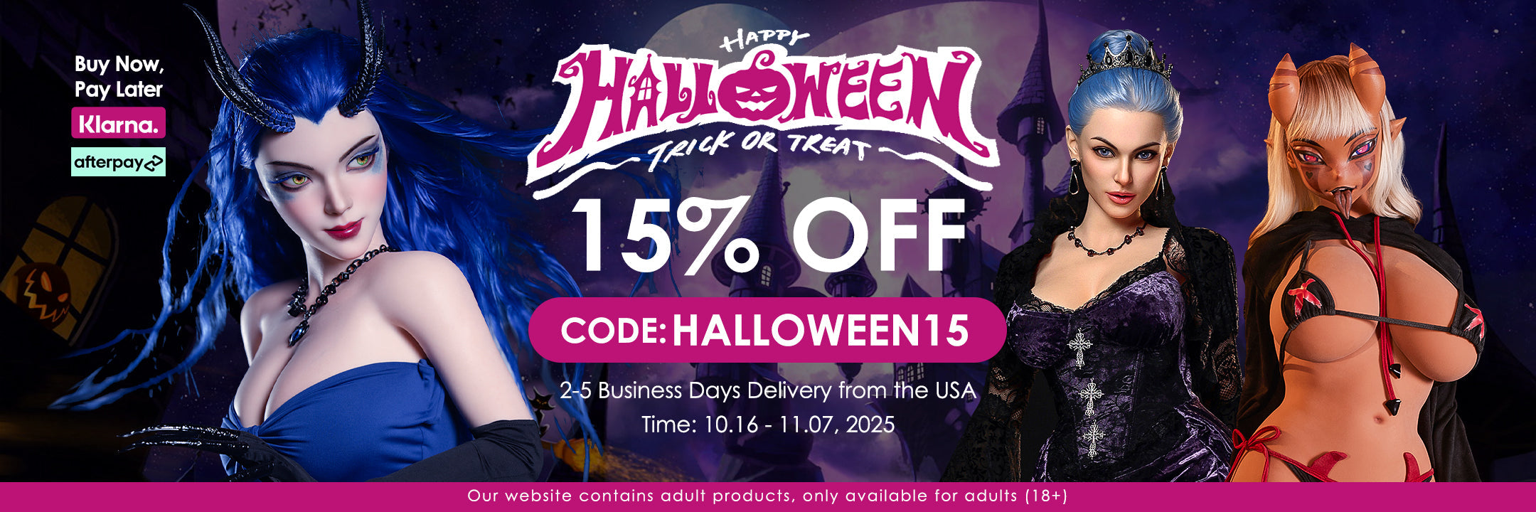 When Halloween Meets the Sex Dolls When Halloween Meets the Sex Dolls