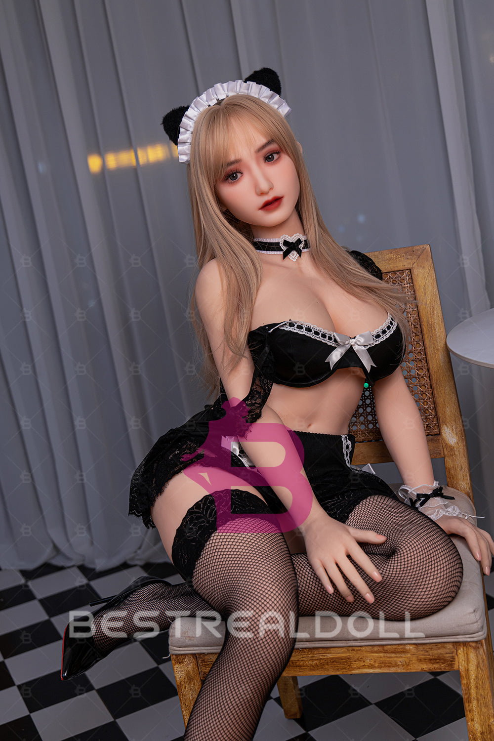US Stock - YAMIEE Elise 163cm SNK45 Unique Design TPE Sex Doll Natural Skin Sexy Boobs TPE Adult Love Doll (Free 2ND Head)