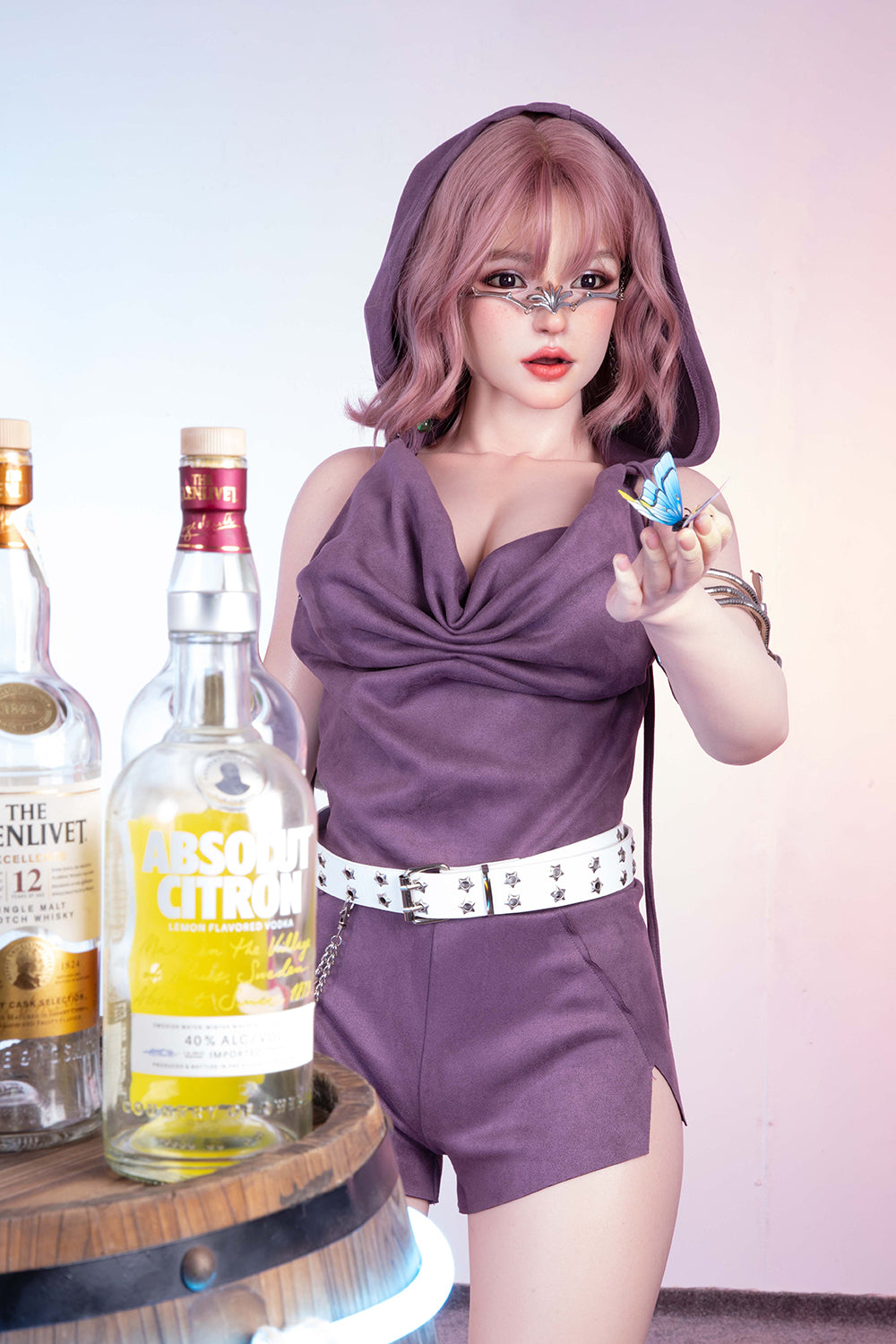 Destiny 165cm Y17 Soft Silicone ROS Head Full Silicone Body Movable Jaw Oral Sex Adult Love Doll