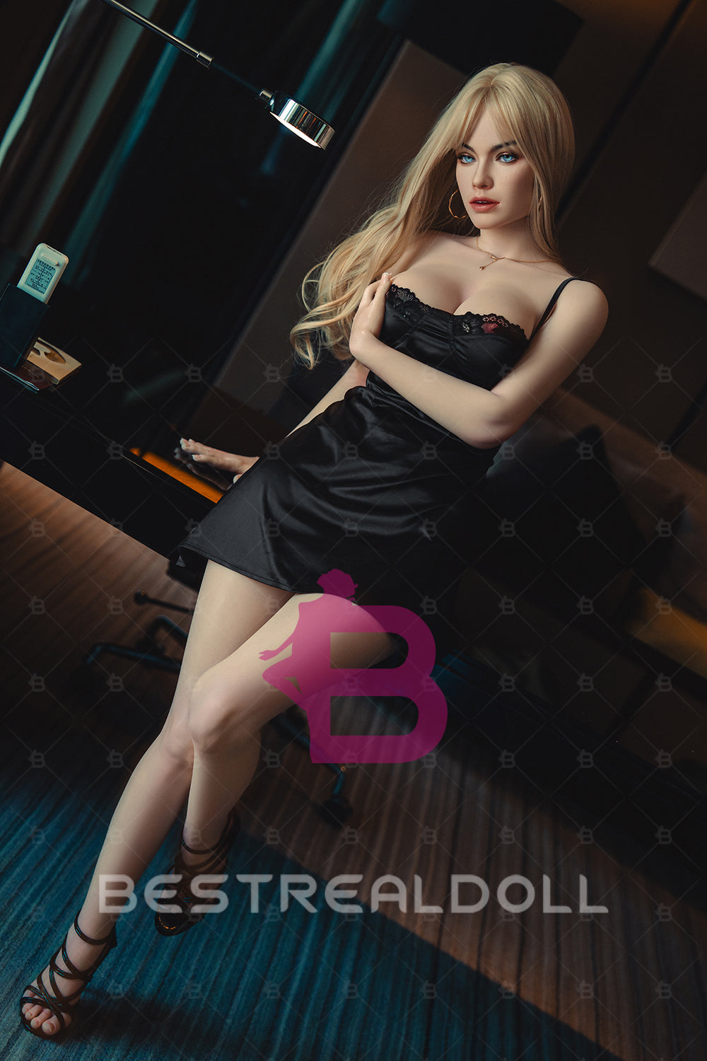 US Stock - Topfire Briony 158cm D cup T08 Full Silicone ROS Head Sex Doll Silicone Movable Jaw Oral Sex Love Doll