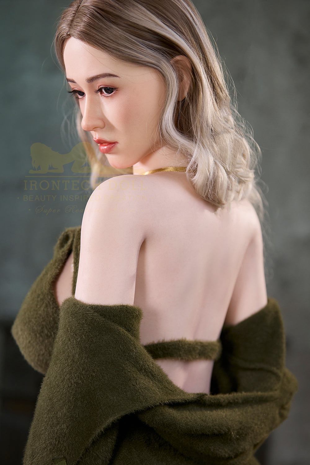 Irontechdoll Karlee 159cm S7 Full Silicone Sex Doll Natural Skin Big Boobs Adult Love Doll
