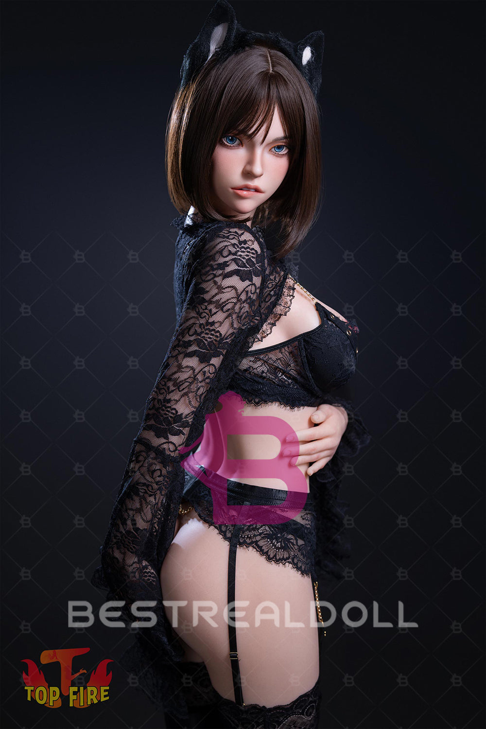 EU Stock - Topfire Nemi 158cm T05 Full Silicone ROS Sex Doll Natural Skin Auto Blowjob Silicone Adult Love Doll