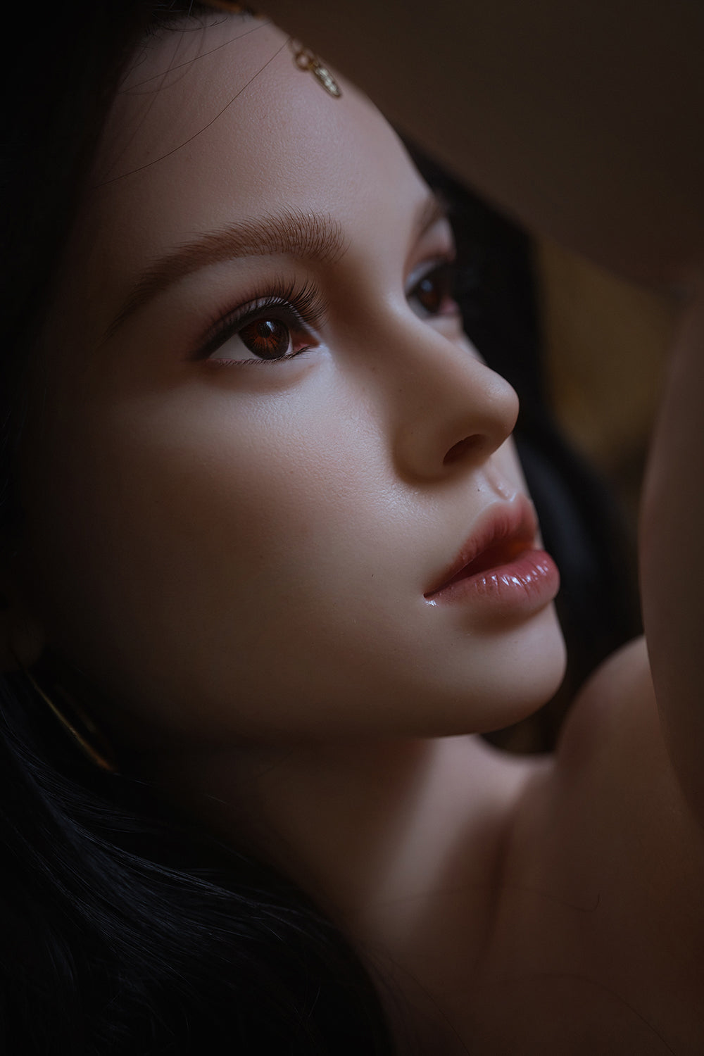 US Stock - Lys 164cm M28 Silicone ROS Head Sex Doll Realistic Movable Jaw Adult Oral Sex Love Doll