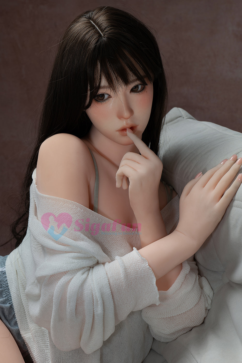 EU Stock - Sigafundoll SG3/SG5/SG6 159cm Natural Skin Silicone Head TPE Body Sex Doll Big Boobs Adult Love Doll