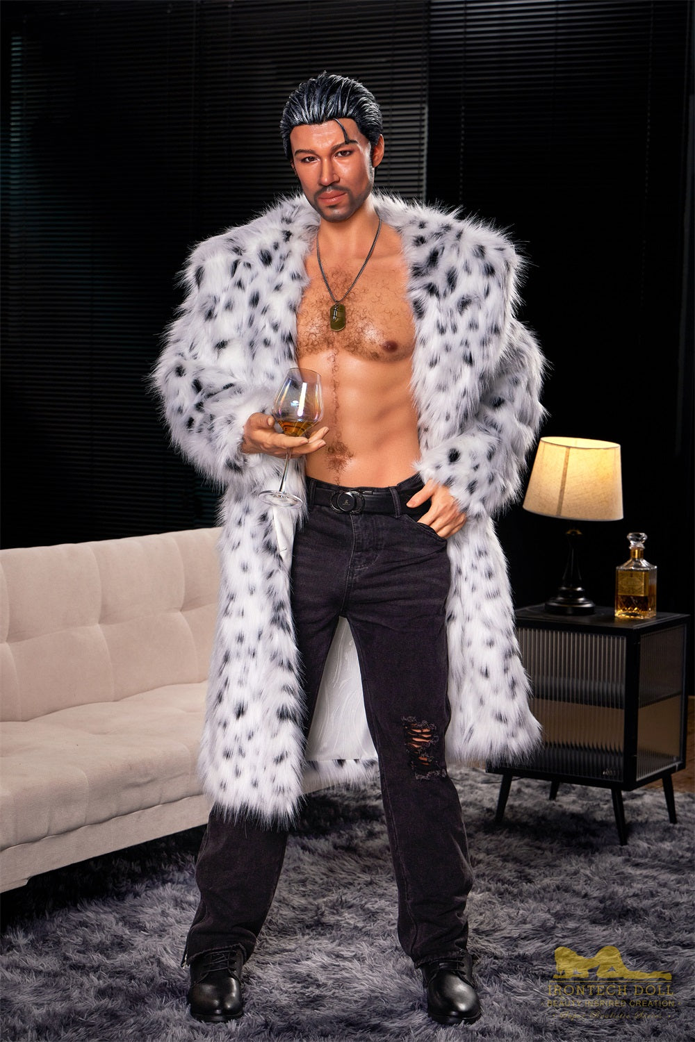 Irontechdoll 170cm M7 Geoff Male Sex Doll Full Silicone Male Doll Gay Love Doll