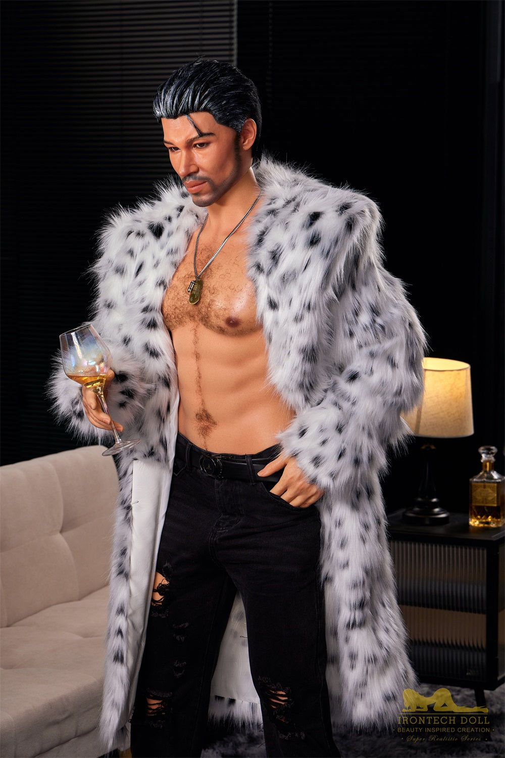 Irontechdoll 170cm M7 Geoff Male Sex Doll Full Silicone Male Doll Gay Love Doll