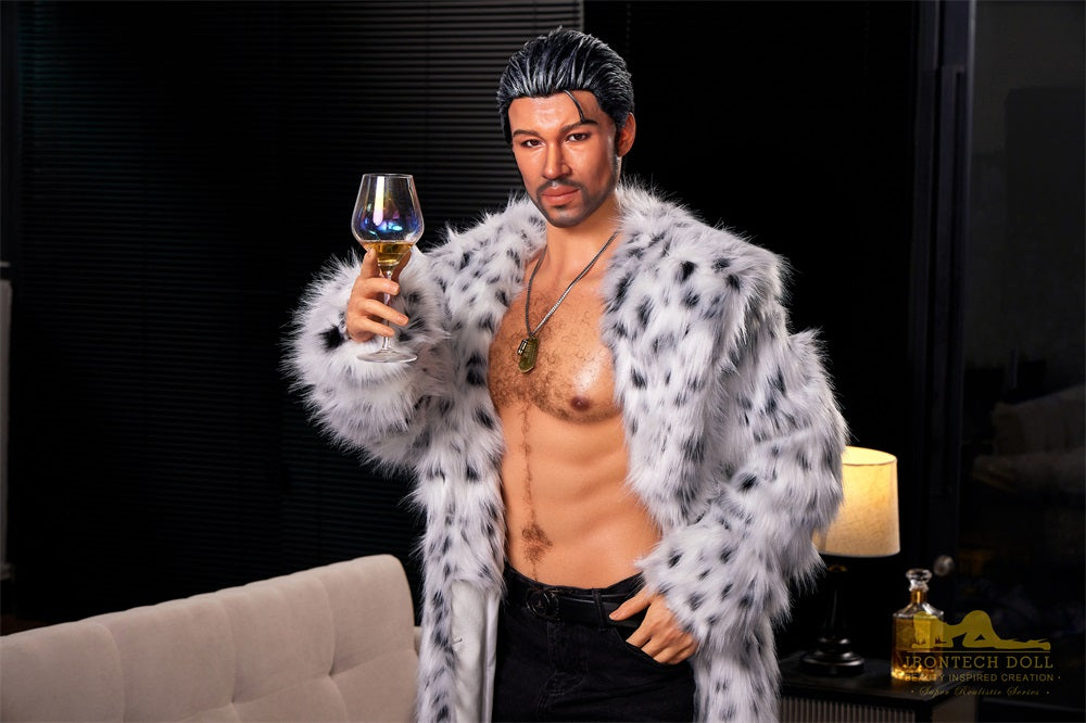 Irontechdoll 170cm M7 Geoff Male Sex Doll Full Silicone Male Doll Gay Love Doll