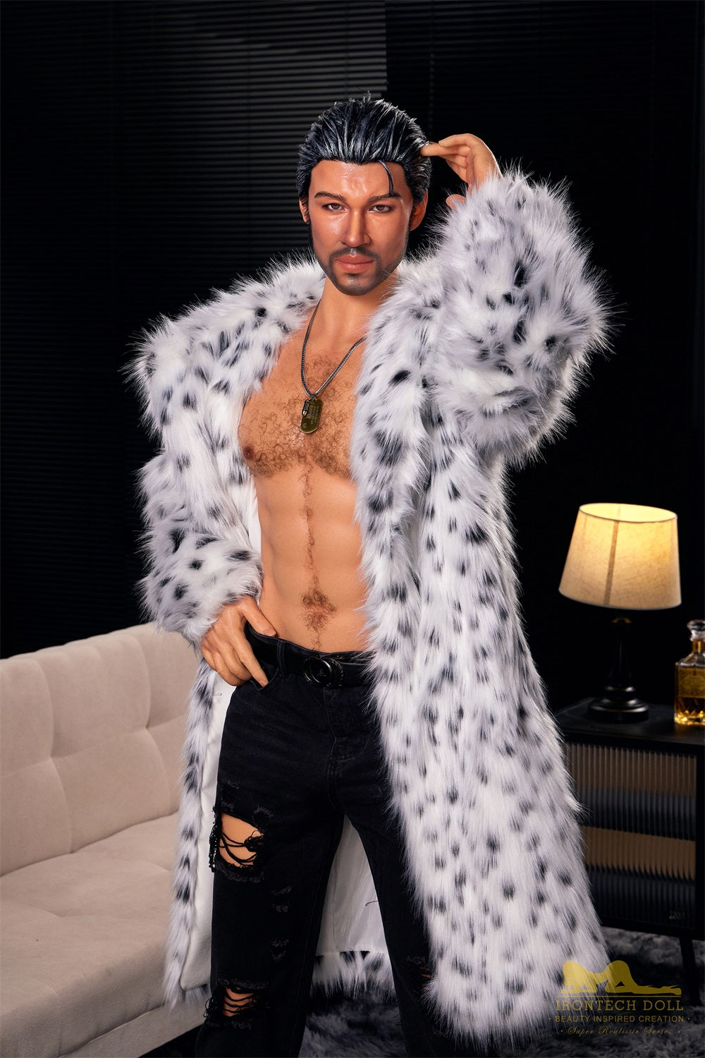 Irontechdoll 170cm M7 Geoff Male Sex Doll Full Silicone Male Doll Gay Love Doll