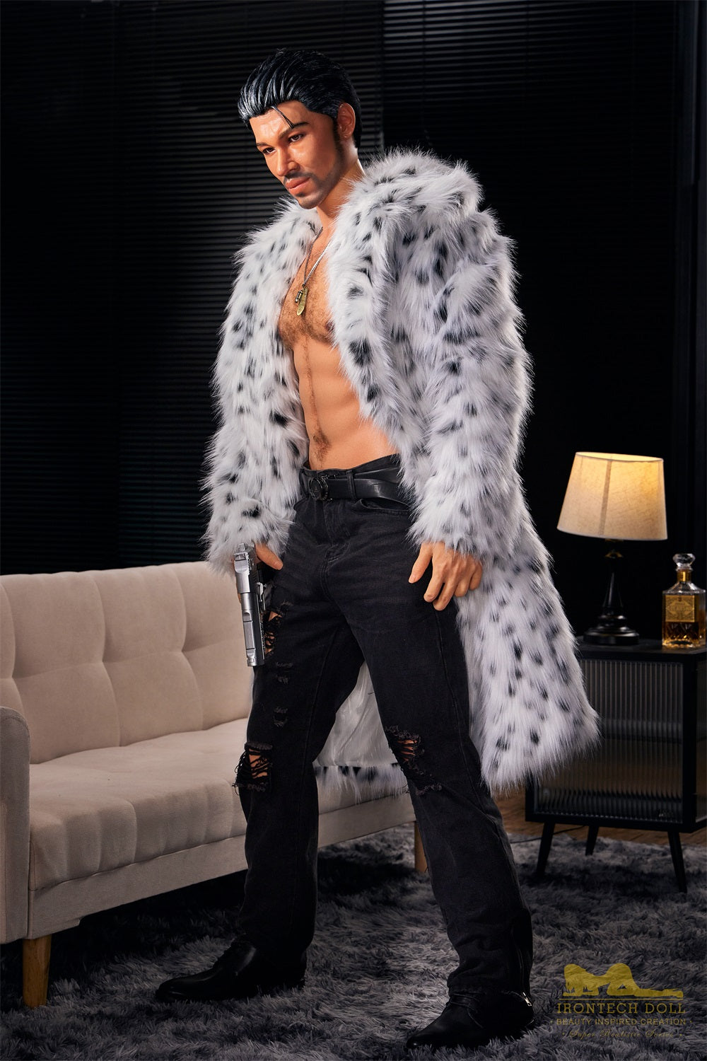 Irontechdoll 170cm M7 Geoff Male Sex Doll Full Silicone Male Doll Gay Love Doll