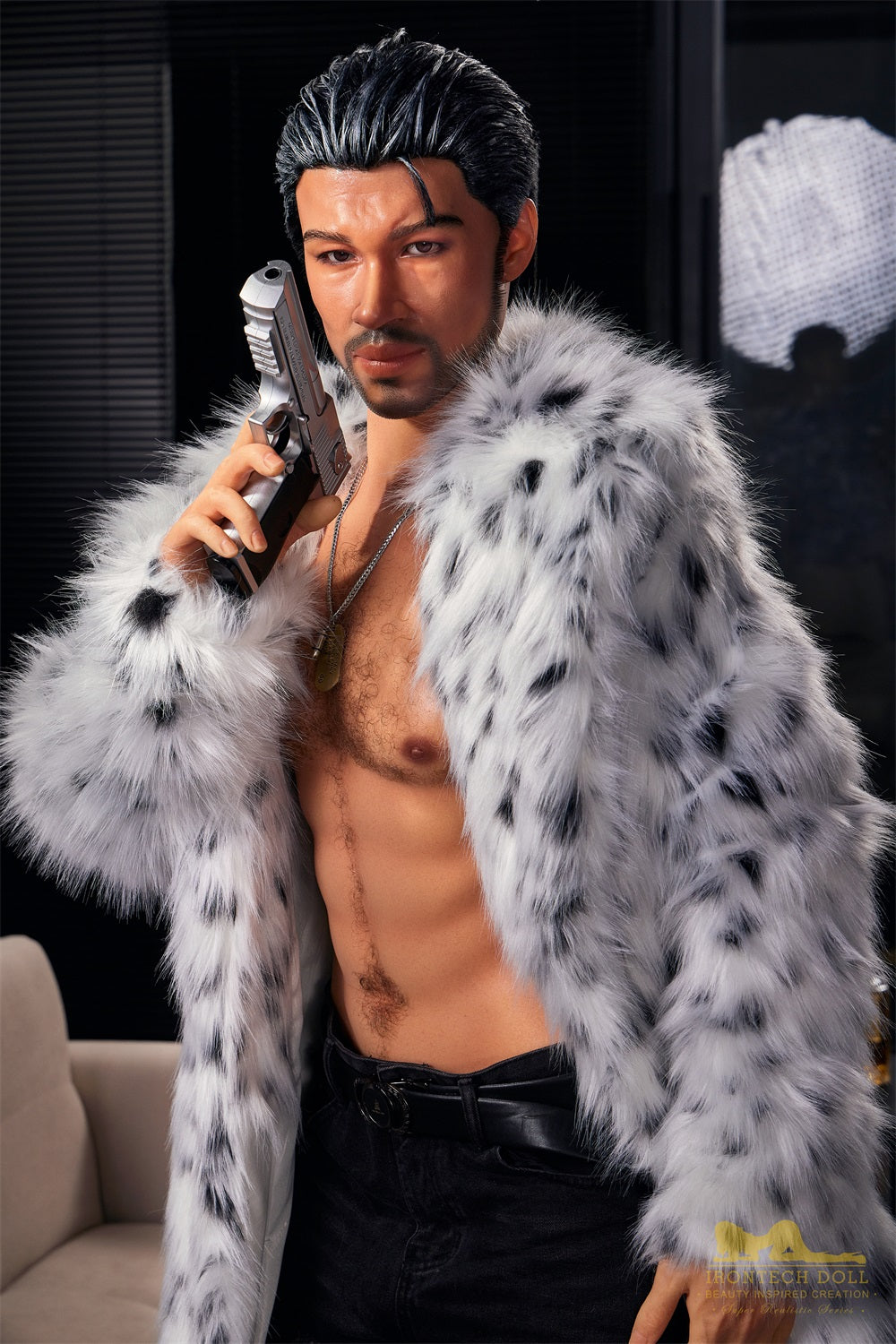 Irontechdoll 170cm M7 Geoff Male Sex Doll Full Silicone Male Doll Gay Love Doll