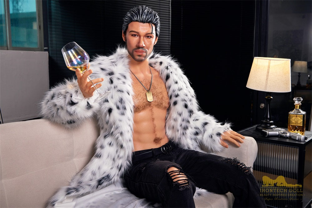 Irontechdoll 170cm M7 Geoff Male Sex Doll Full Silicone Male Doll Gay Love Doll