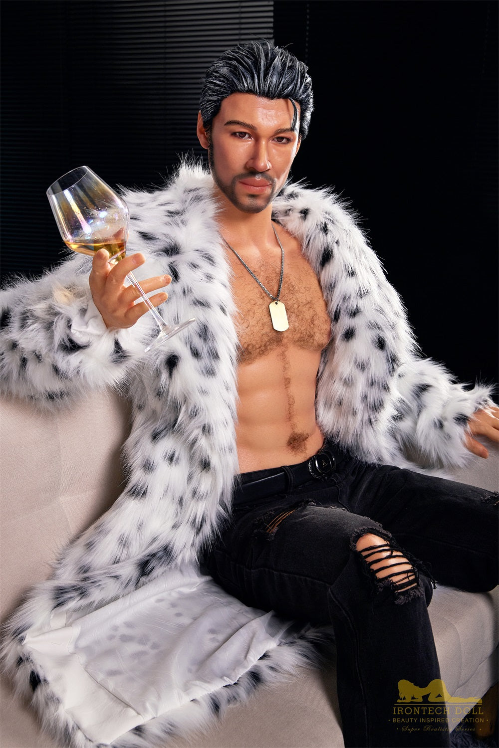 Irontechdoll 170cm M7 Geoff Male Sex Doll Full Silicone Male Doll Gay Love Doll