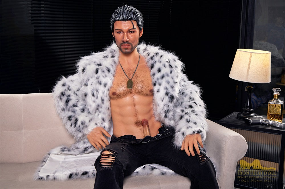 Irontechdoll 170cm M7 Geoff Male Sex Doll Full Silicone Male Doll Gay Love Doll