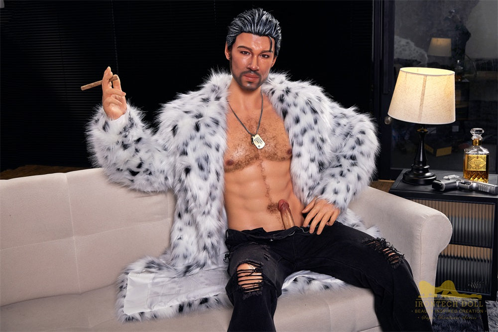 Irontechdoll 170cm M7 Geoff Male Sex Doll Full Silicone Male Doll Gay Love Doll