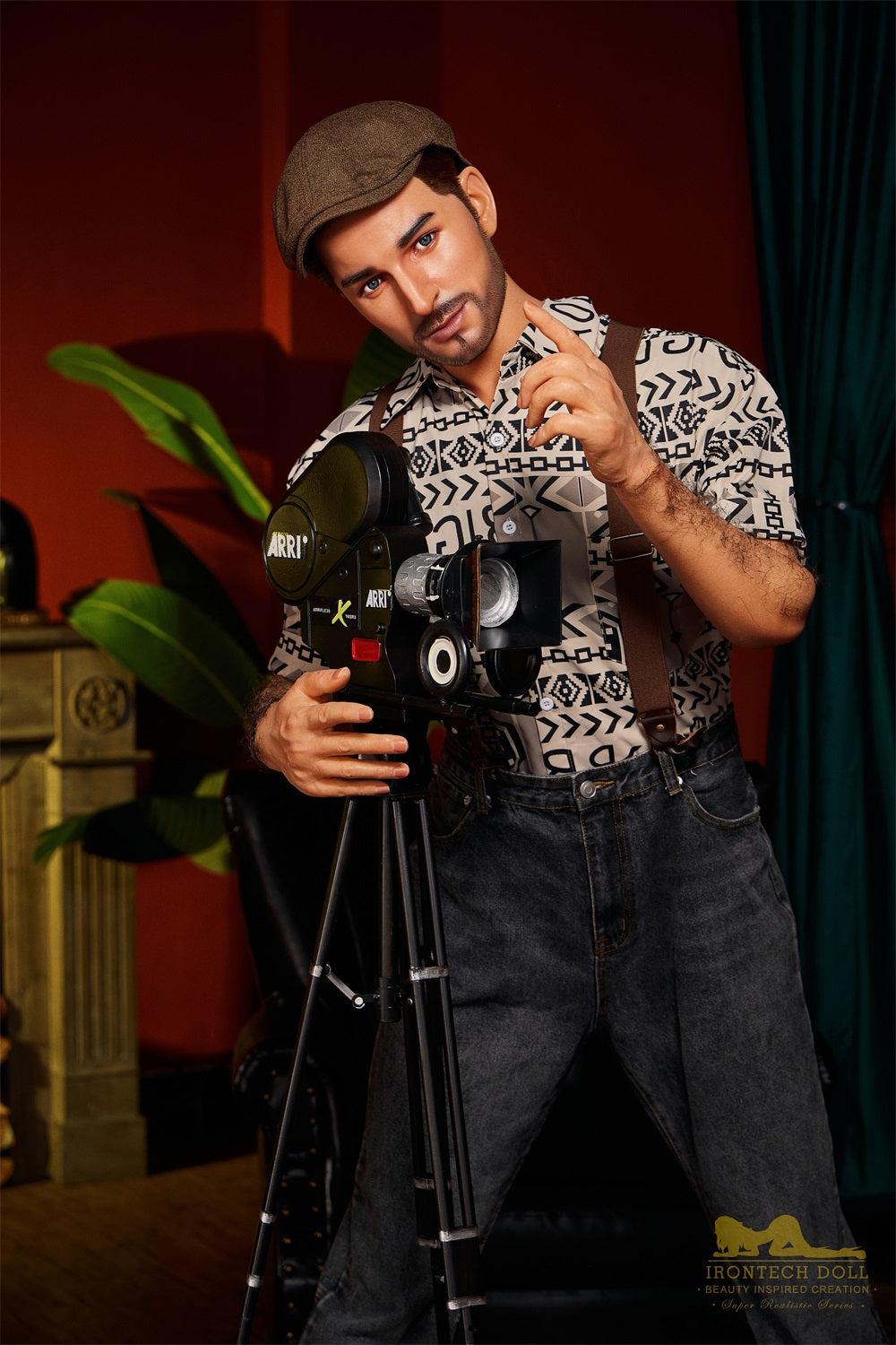 Irontechdoll 170cm M3 George Male Sex Doll Full Silicone Male Doll Gay Love Doll