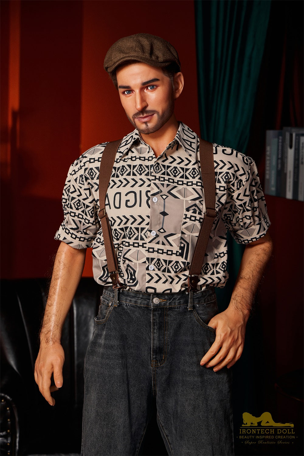 Irontechdoll 170cm M3 George Male Sex Doll Full Silicone Male Doll Gay Love Doll