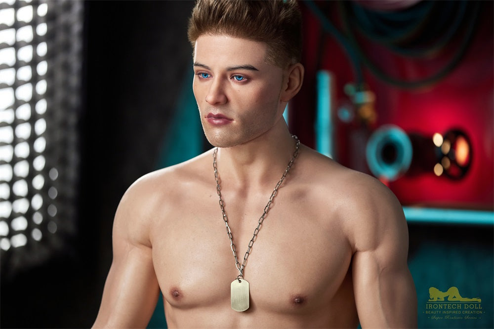 Irontechdoll 176cm M4 Tyler Male Sex Doll Full Silicone Male Doll Gay Love Doll