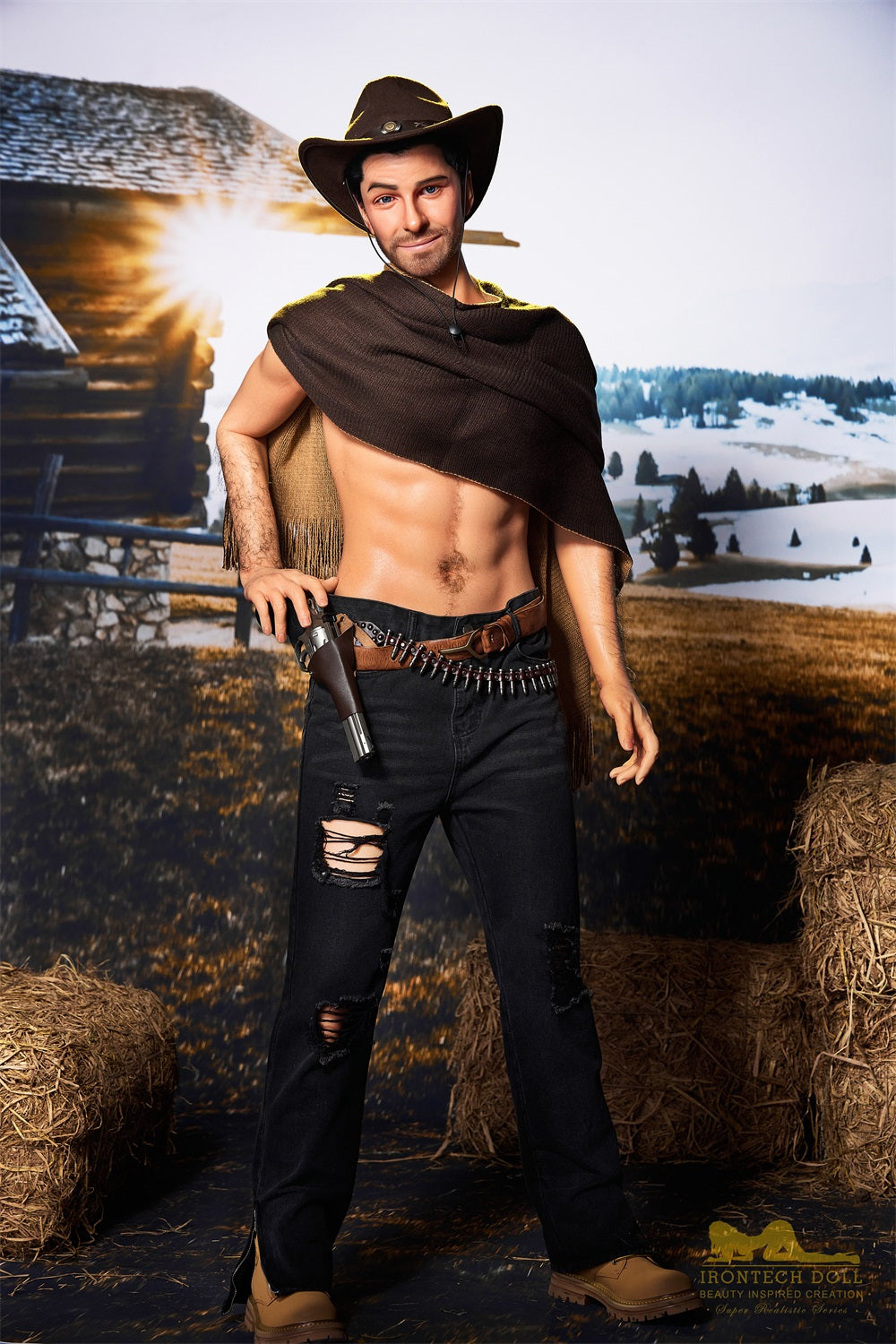 Irontechdoll 170cm M6 Allen Male Sex Doll Full Silicone Male Doll Gay Love Doll