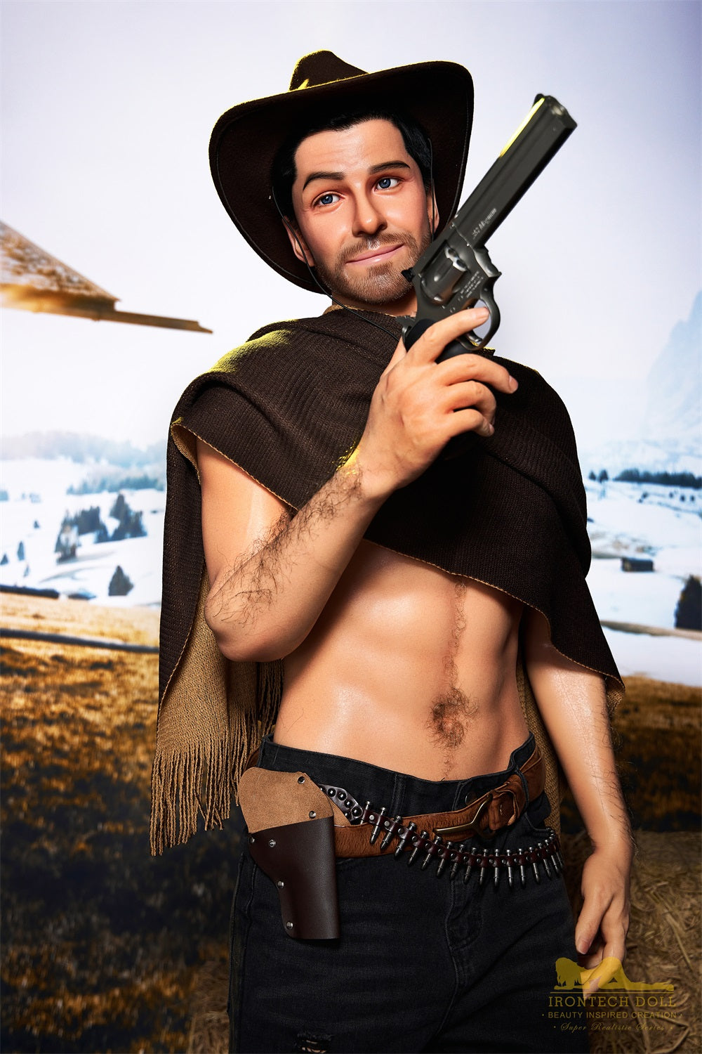 Irontechdoll 170cm M6 Allen Male Sex Doll Full Silicone Male Doll Gay Love Doll