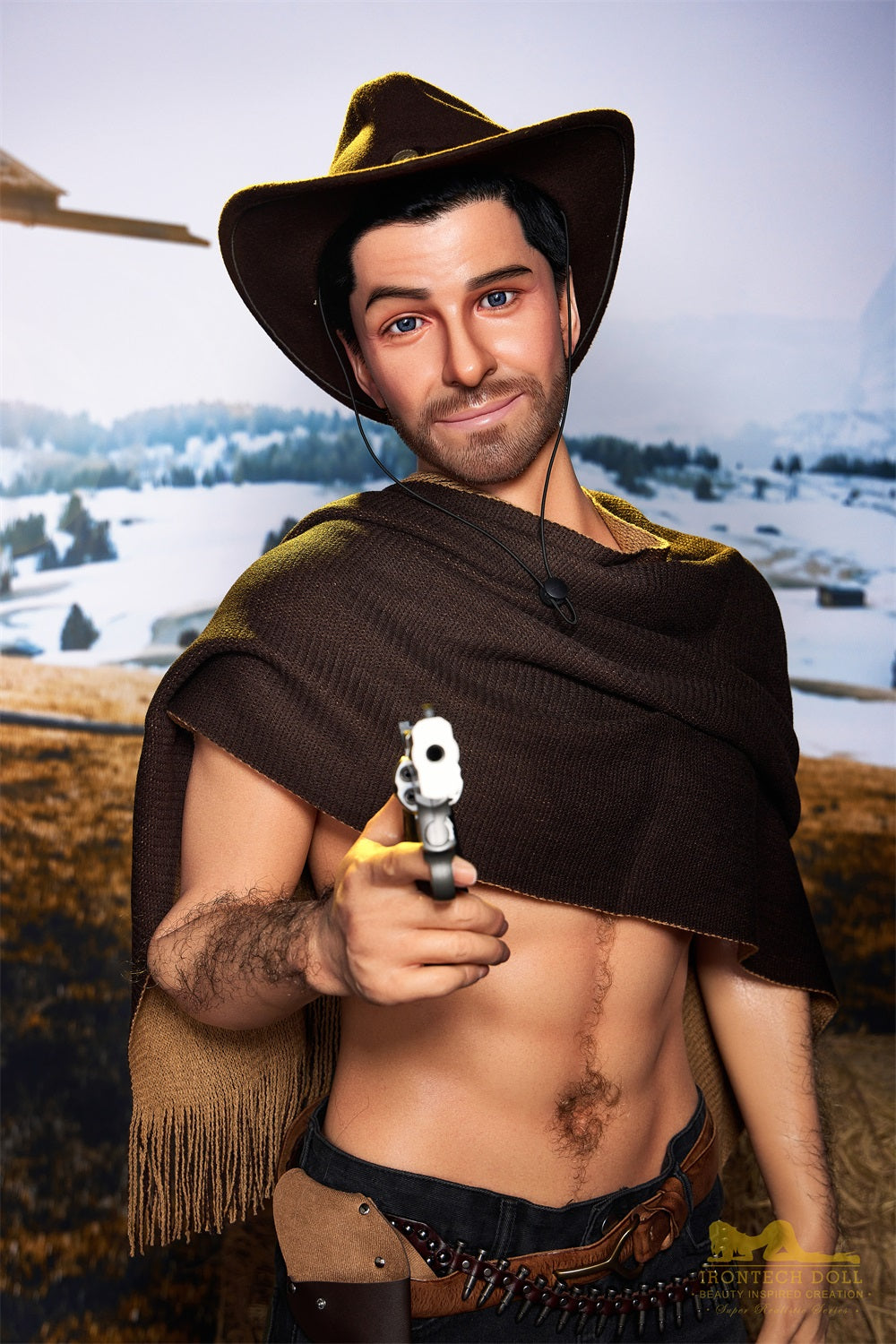 Irontechdoll 170cm M6 Allen Male Sex Doll Full Silicone Male Doll Gay Love Doll