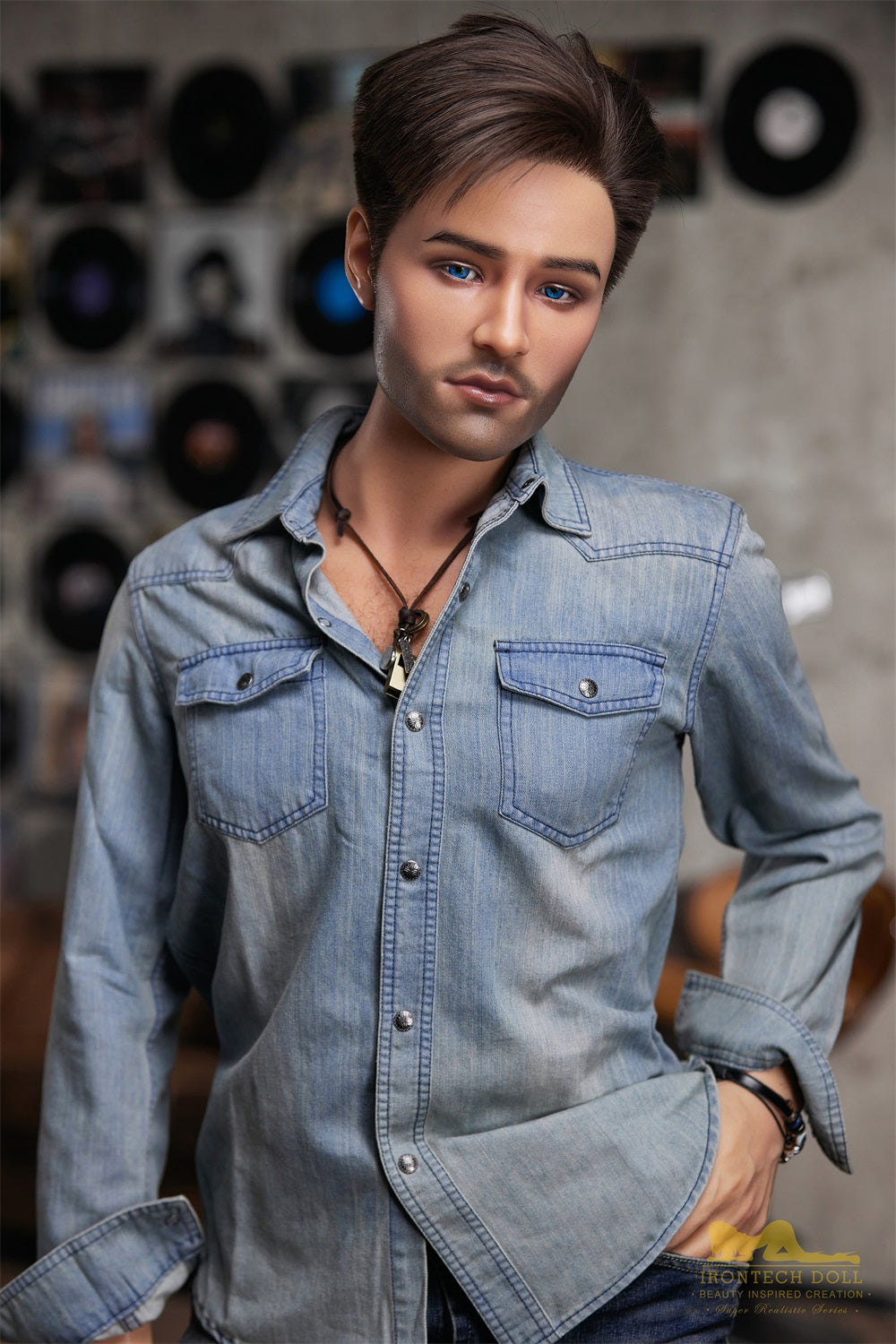 Irontechdoll 170cm M4 Jimmy Male Sex Doll Full Silicone Male Doll Gay Love Doll