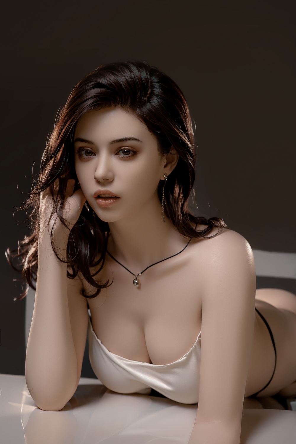 US Stock - RIDMII Reezy Unique Design #320 Silicone ROS Head Sex Doll TPE Body Medium Boobs Realistic Movable Jaw Adult Love Doll