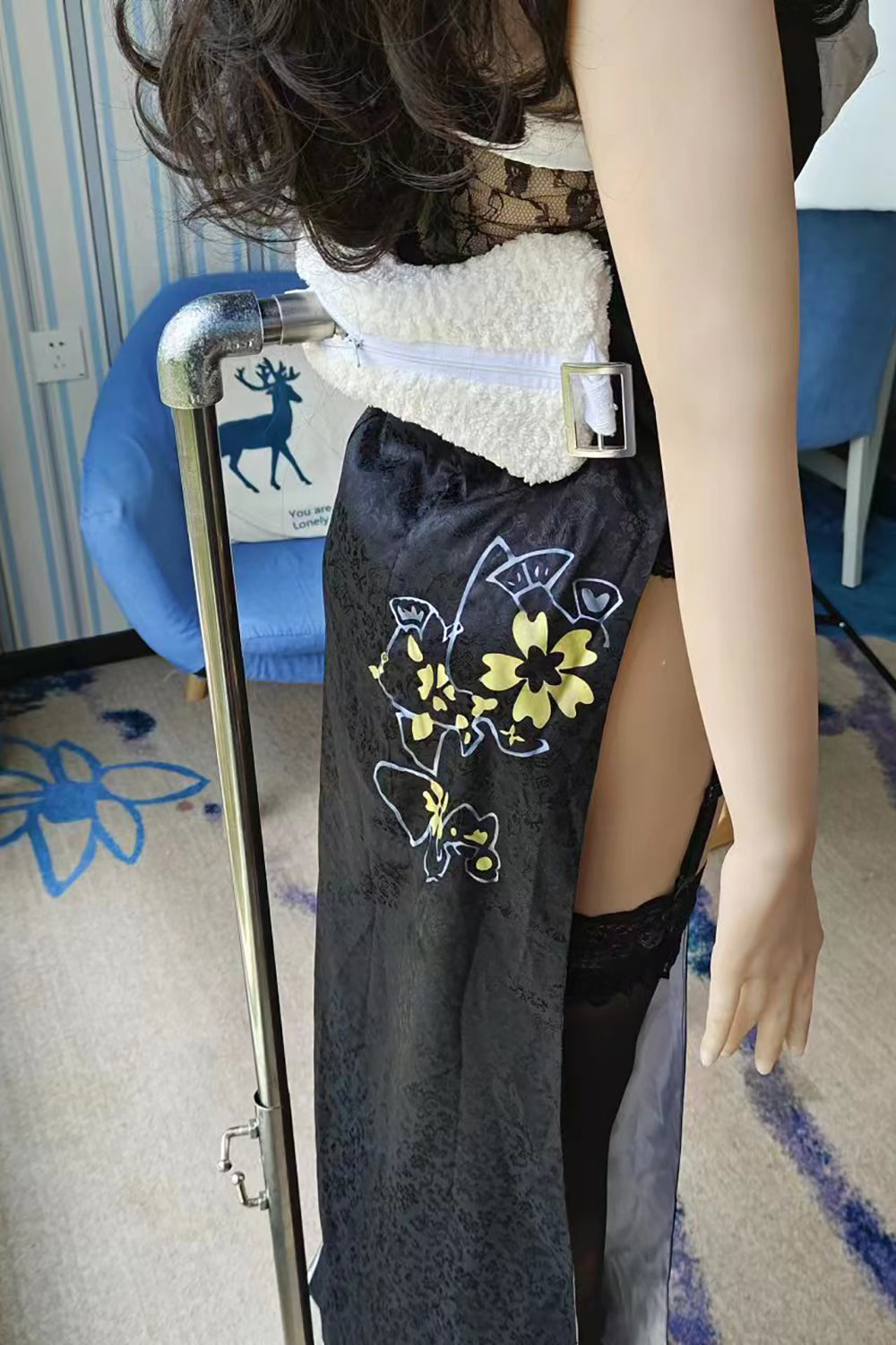 Dual-Function Sex Doll Display Stand Doll Storage Hanging Stand Adult Love Doll Lumbar Support Stand