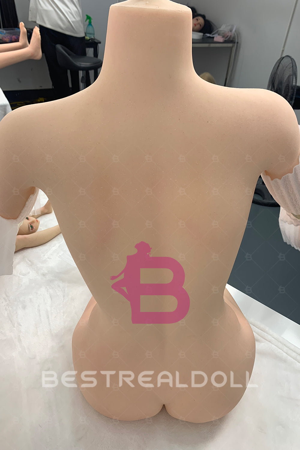 US Stock - Thalia 160cm #545 Silicone Head Oral Sex Doll Natural Skin TPE Body Movable Jaw Adult ROS Love Doll