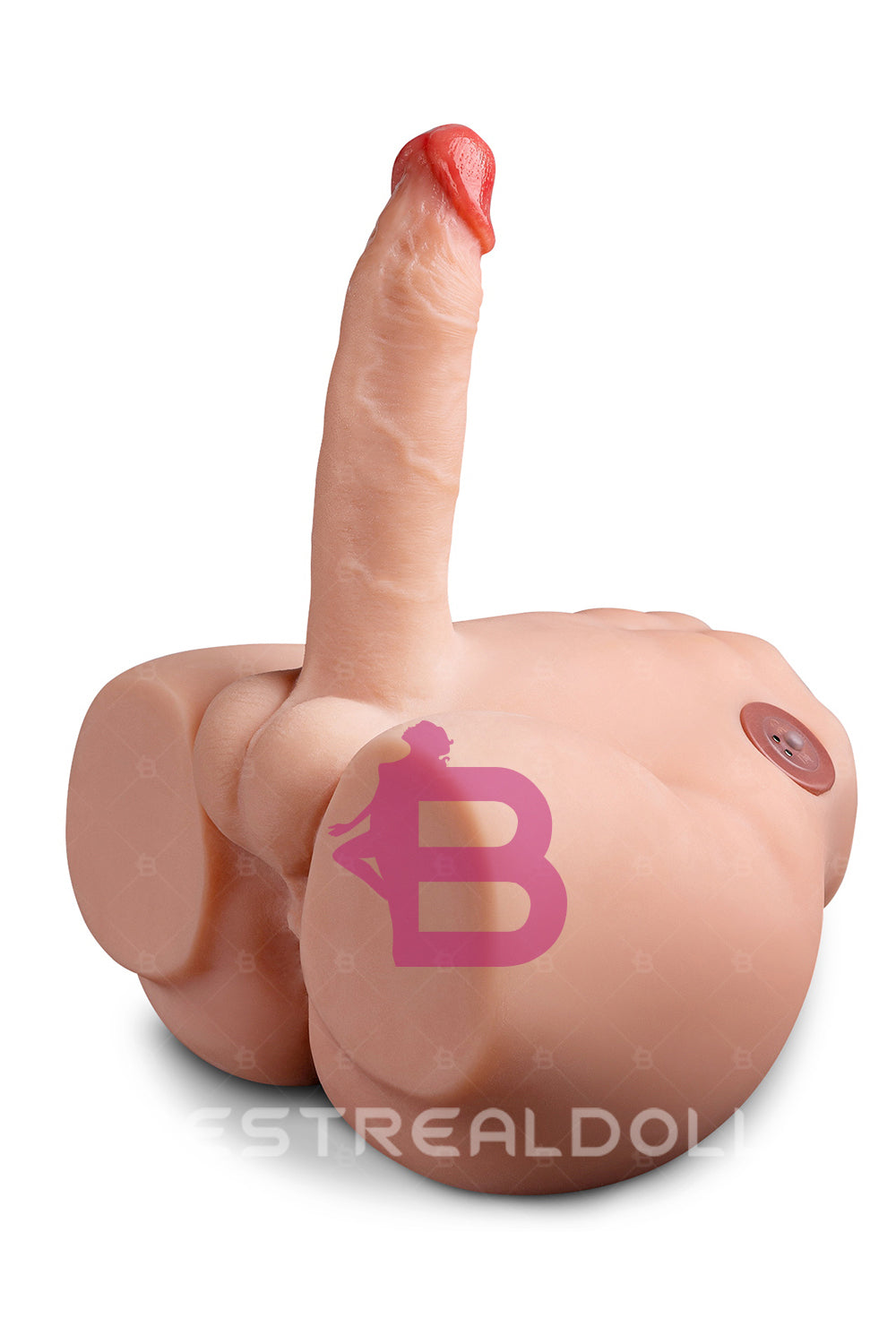US Stock - SQ-MA30021 Big Dildo Male Sex Torso Ass Doll Electric Dildo Automatic Male Ass TPE Sex Doll Torso