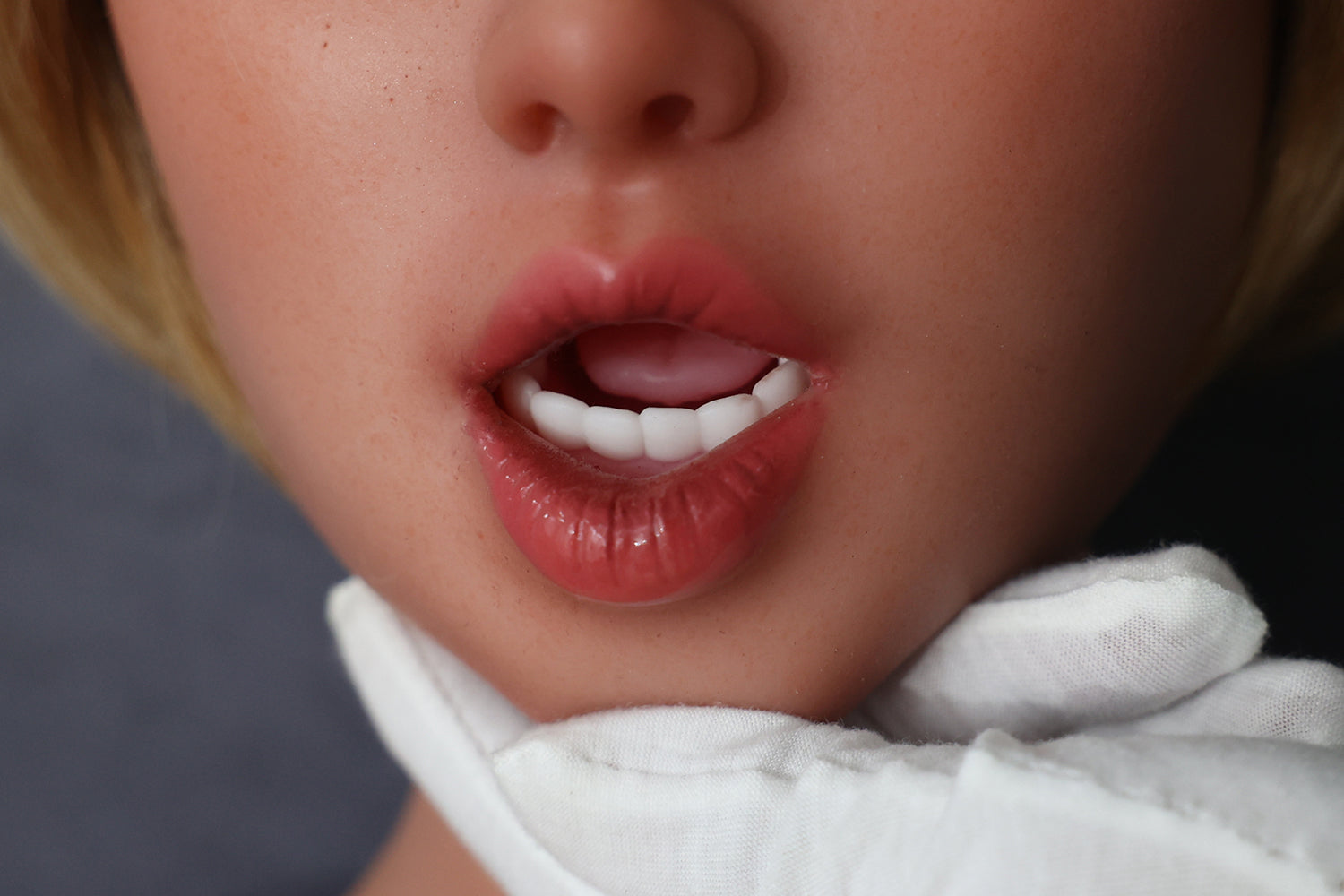 158cm Nataly #479 Silicone ROS Head TPE Body BBW Sex Doll Oral Sex Movable Jaw Adult Love Doll