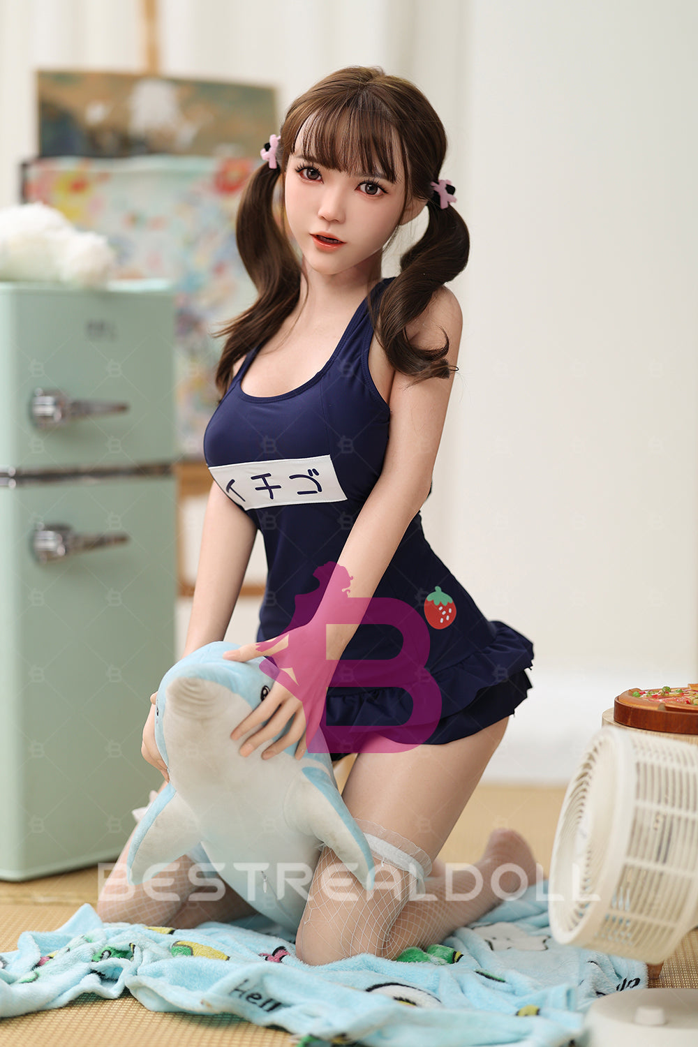 US Stock - Luneth 150cm K170 Full Silicone ROS Sex Doll Jelly Breasts Movable Jaw Silicone Adult Love Doll