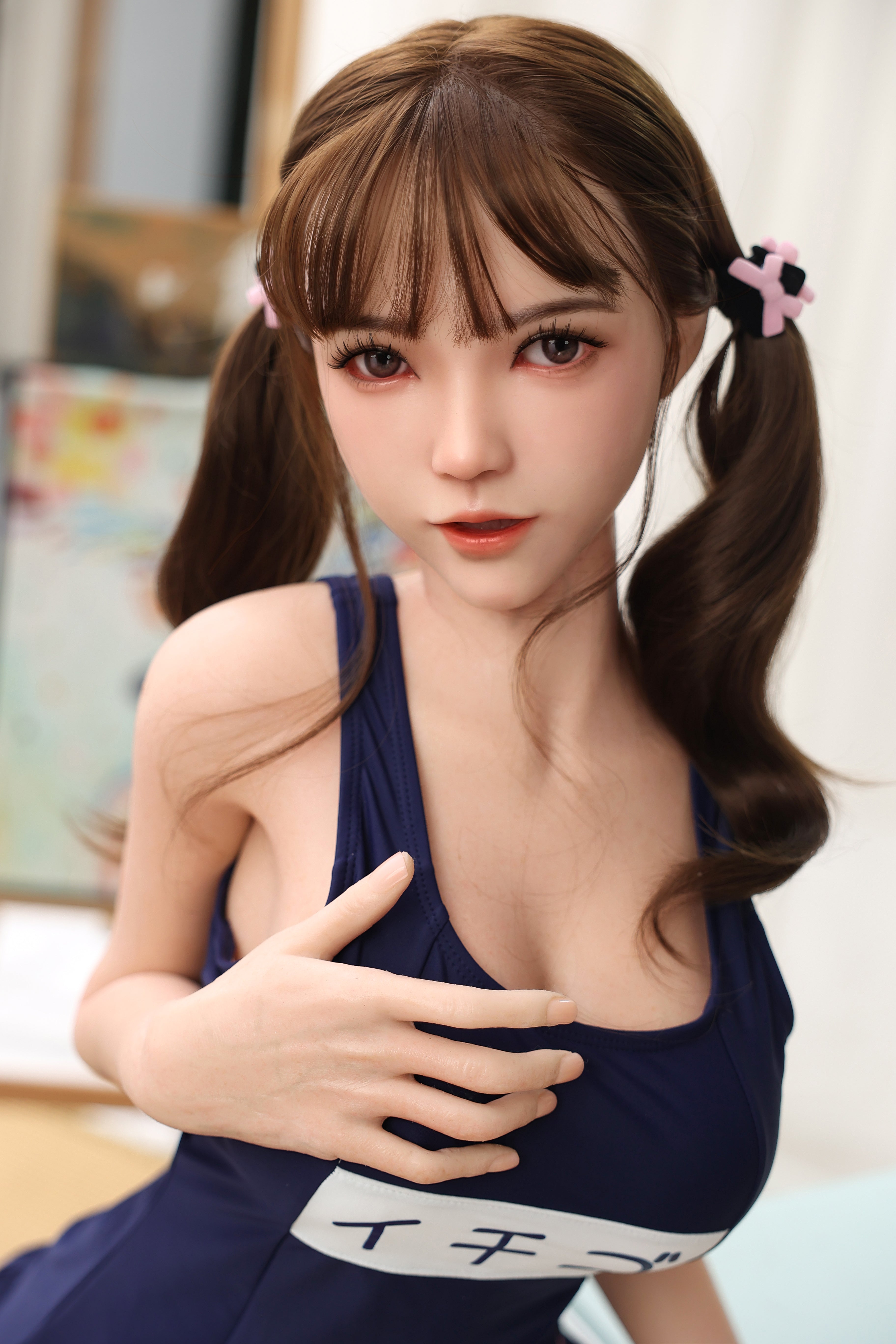 Luneth 150cm K170 Full Silicone ROS Sex Doll Jelly Breasts Movable Jaw Silicone Adult Love Doll