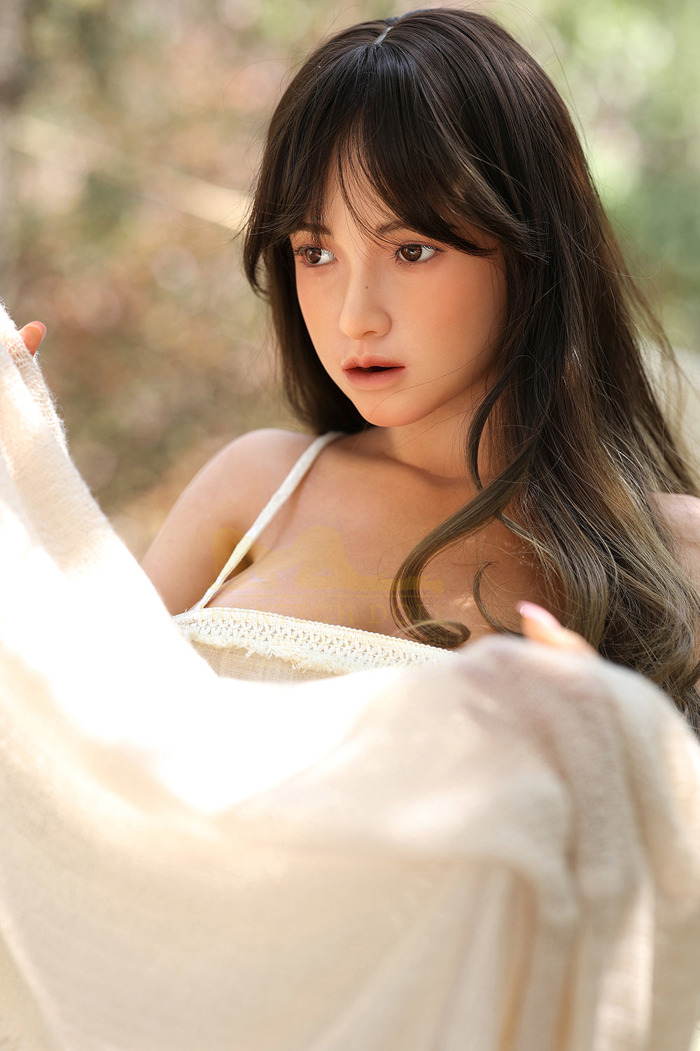 Irontechdoll Indica 167cm ROS Head Full Silicone Oral Sex Doll S37 Dark Tanned Realistic Movable Jaw Adult Love Doll