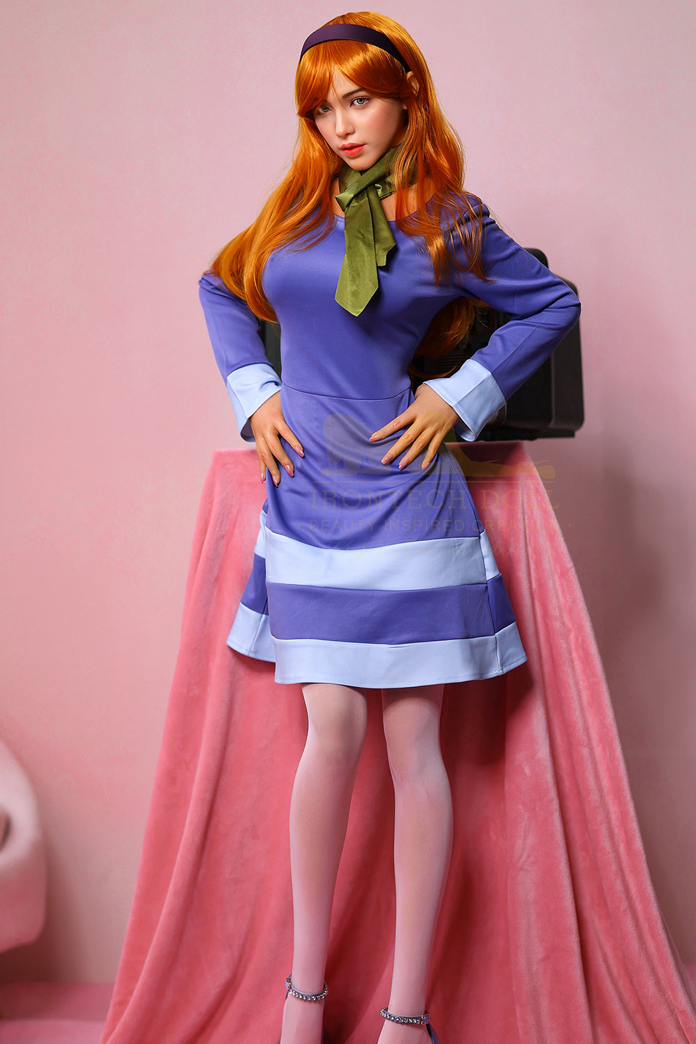 Irontechdoll Sharlene 167cm S42 Full Silicone Sex Doll Tanned Skin Adult Silicone Love Doll