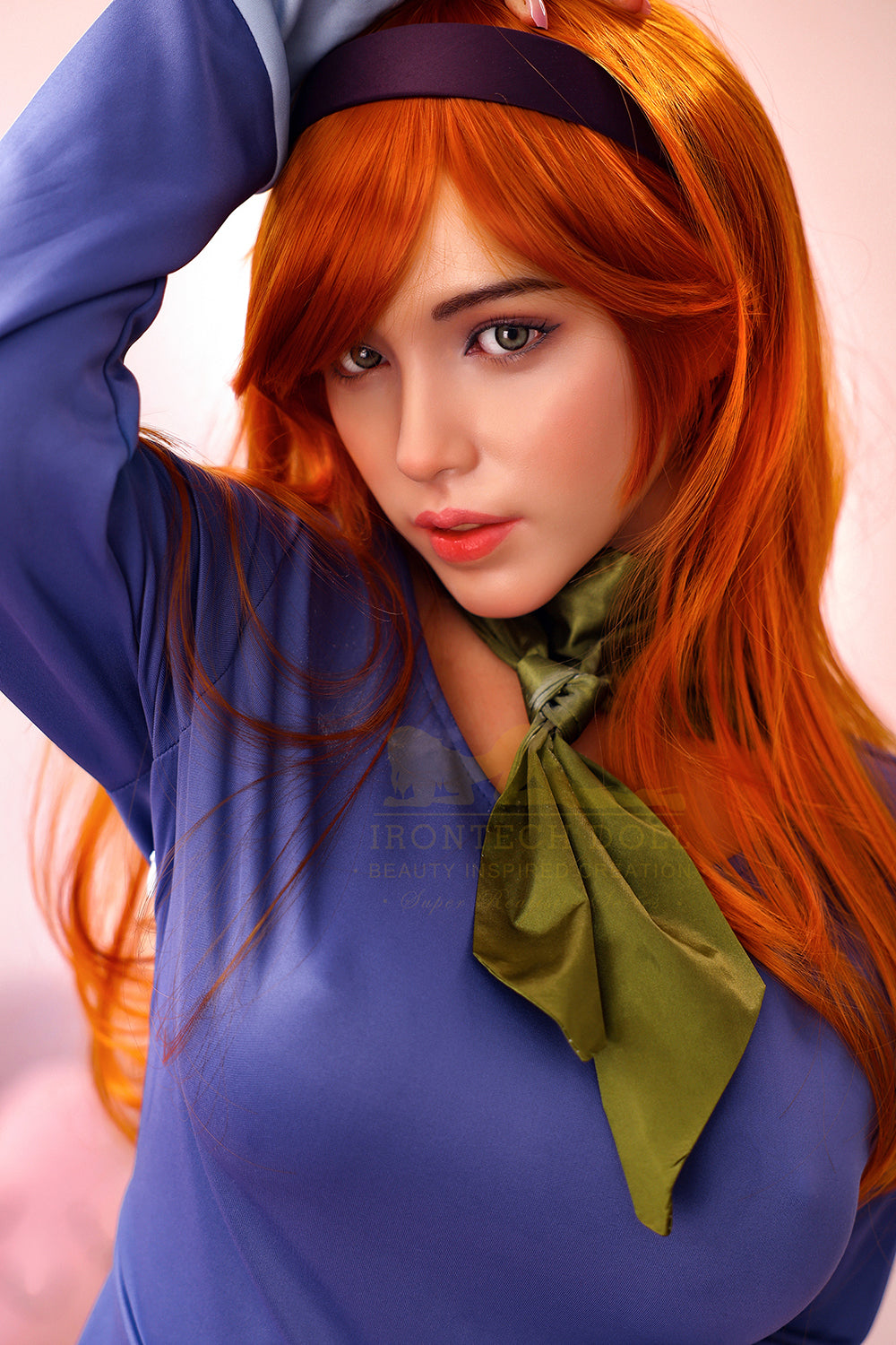 Irontechdoll Sharlene 167cm S42 Full Silicone Sex Doll Tanned Skin Adult Silicone Love Doll