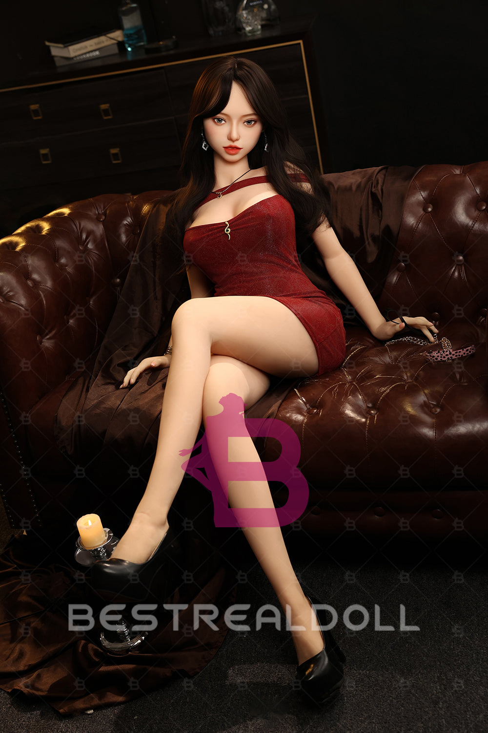 US Stock - YAMIEE Eliora 163cm SNK39 Unique Design TPE Sex Dolls Natural Skin Jelly Boobs Adult Love Doll (Free 2ND Head)