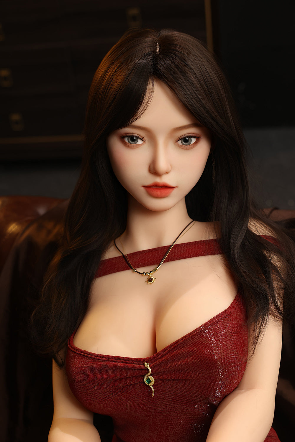 US Stock - YAMIEE Eliora 163cm SNK39 Unique Design TPE Sex Dolls Natural Skin Jelly Boobs Adult Love Doll (Free 2ND Head)