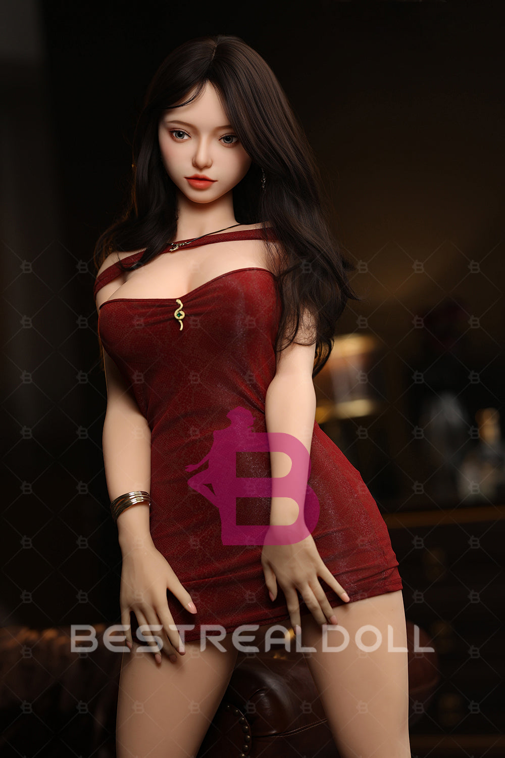 US Stock - YAMIEE Eliora 163cm SNK39 Unique Design TPE Sex Dolls Natural Skin Jelly Boobs Adult Love Doll (Free 2ND Head)