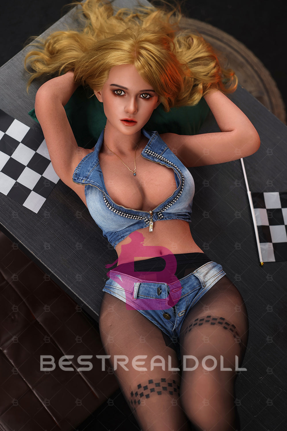 US Stock - RIDMII Tessa Unique Design 152cm #861 Silicone ROS Head Sex Doll TPE Body Movable Jaw Oral Sex Love Doll