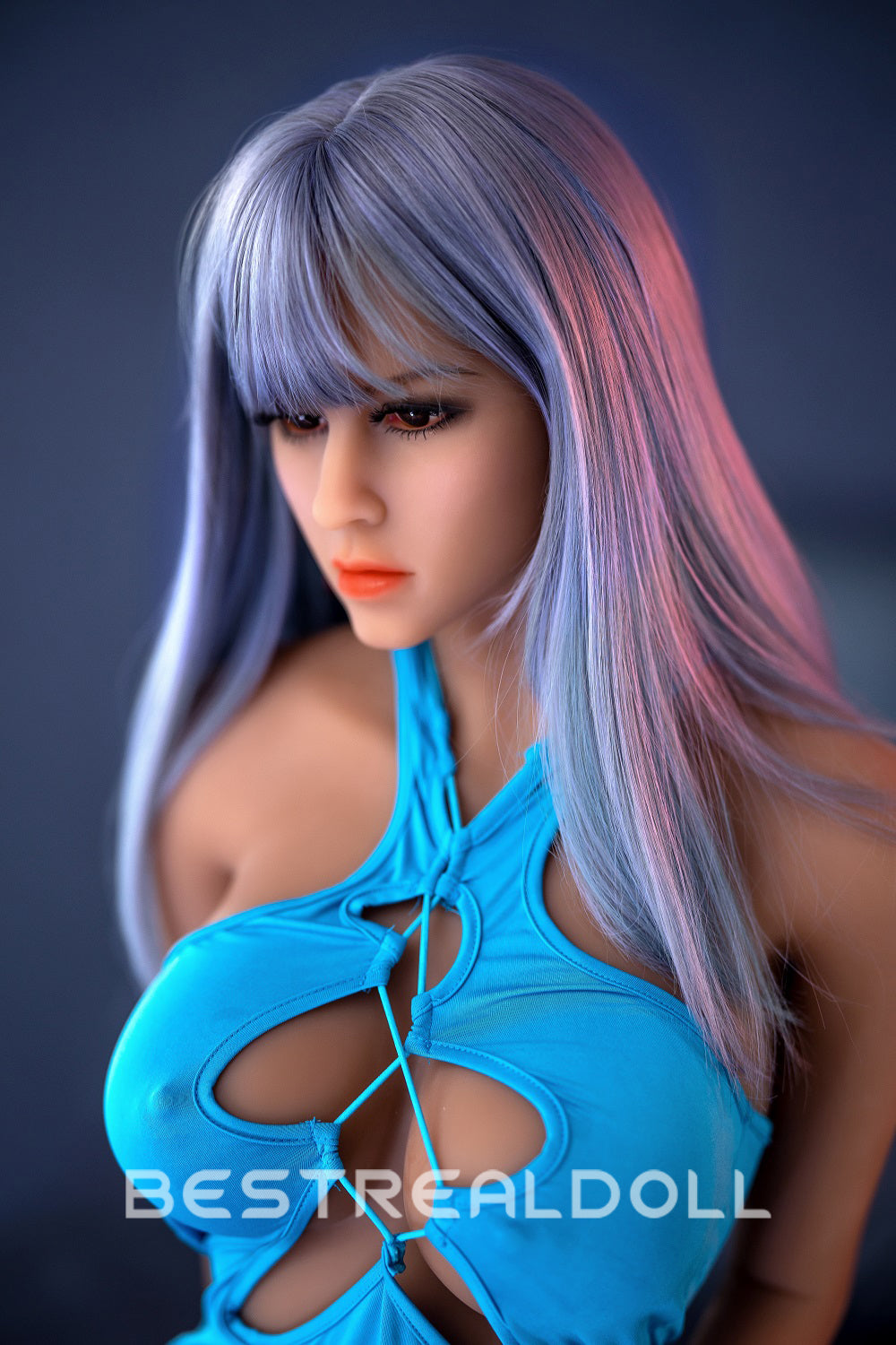 Hebe Medium Breasts 158cm Grey Hair Sexy Realistic TPE Sex Doll