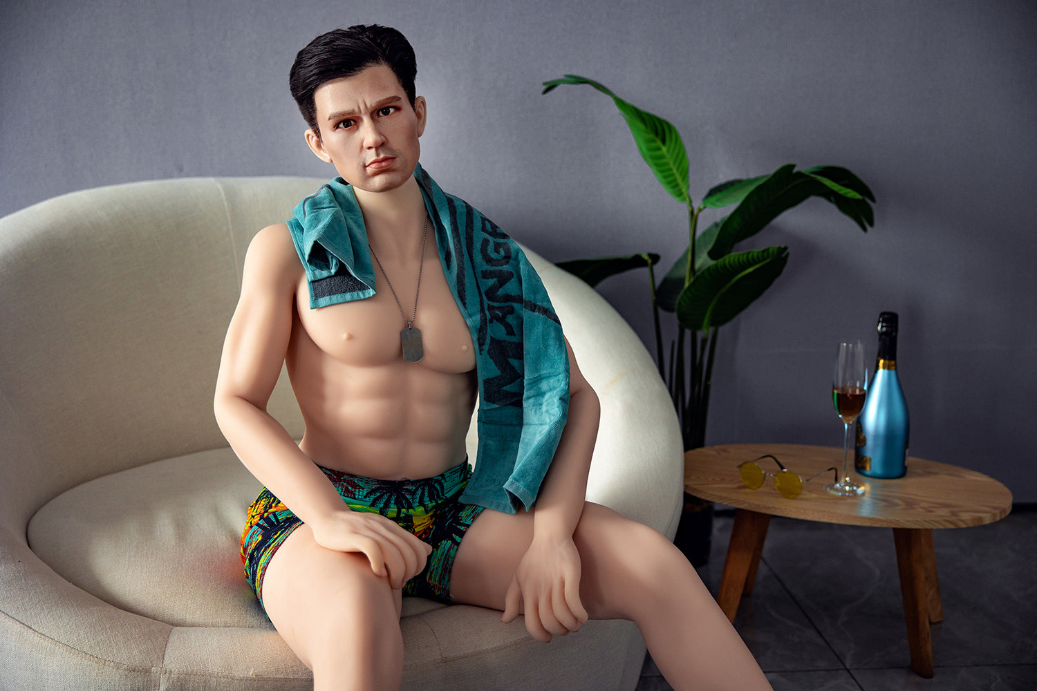 160cm Arthur Plus S025 Silicone Head Male Doll TPE Body Adult Love Doll Gay Sex Doll