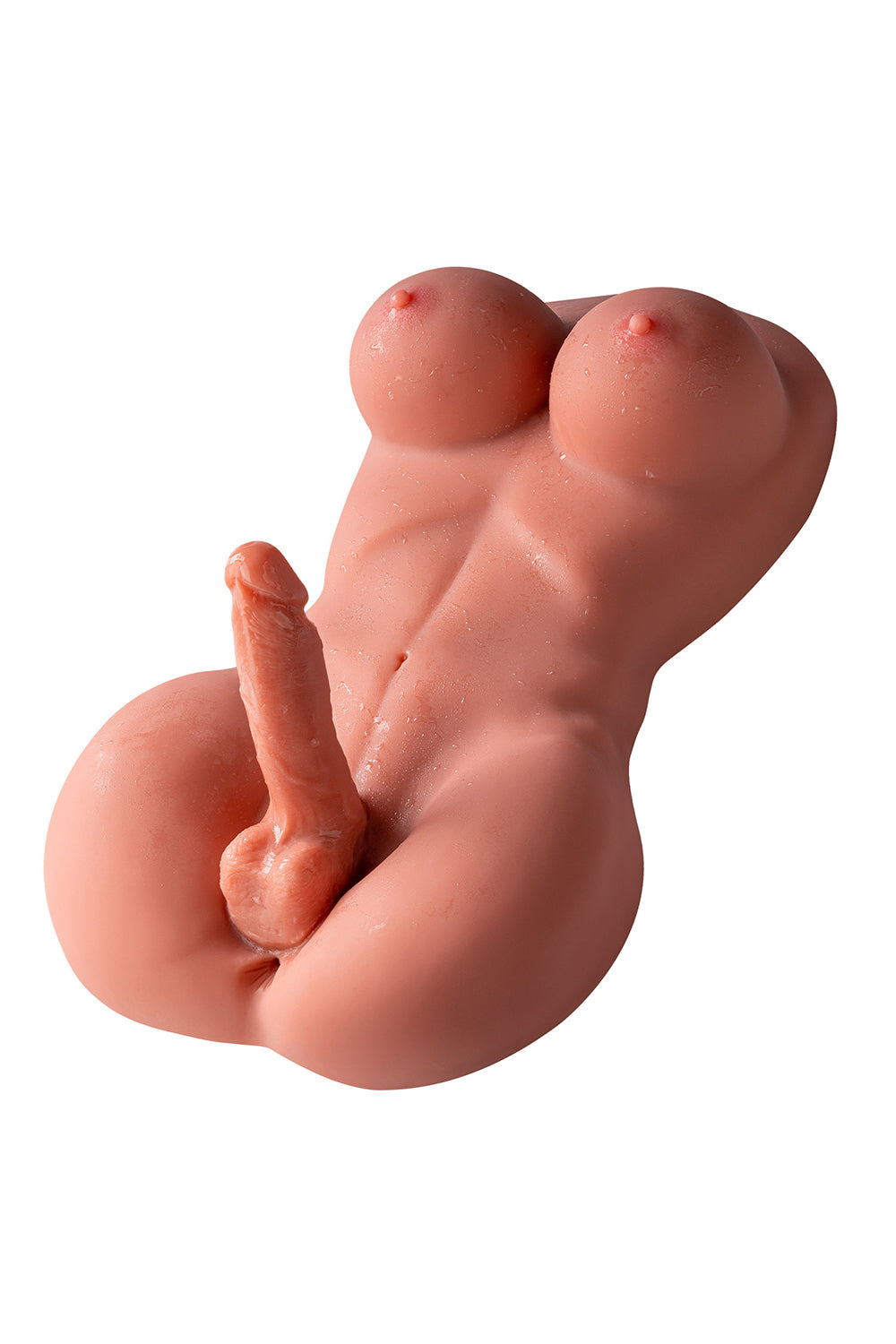 EU Stock - Transgender TPE Futa Sex Doll XS-MA30010 Torso Shemale Adult Love Doll Futanari Sex Doll Torso