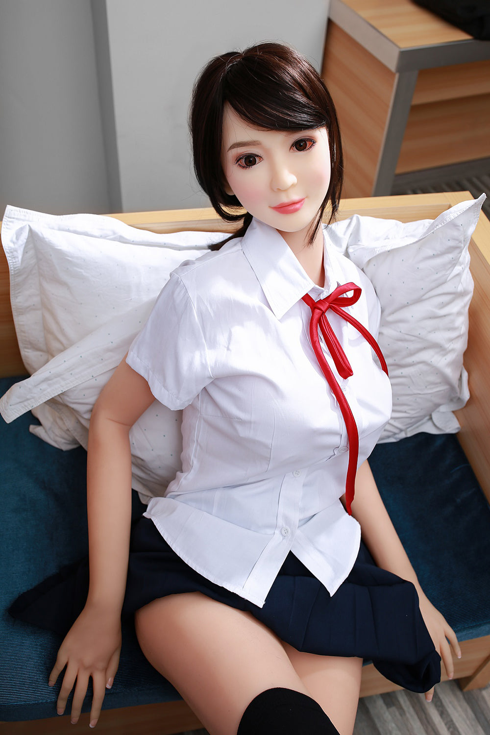 US Stock - Elowyn 158cm #40 Big Breasts Sex Doll Natural Skin Asian Lady TPE Adult Love Doll