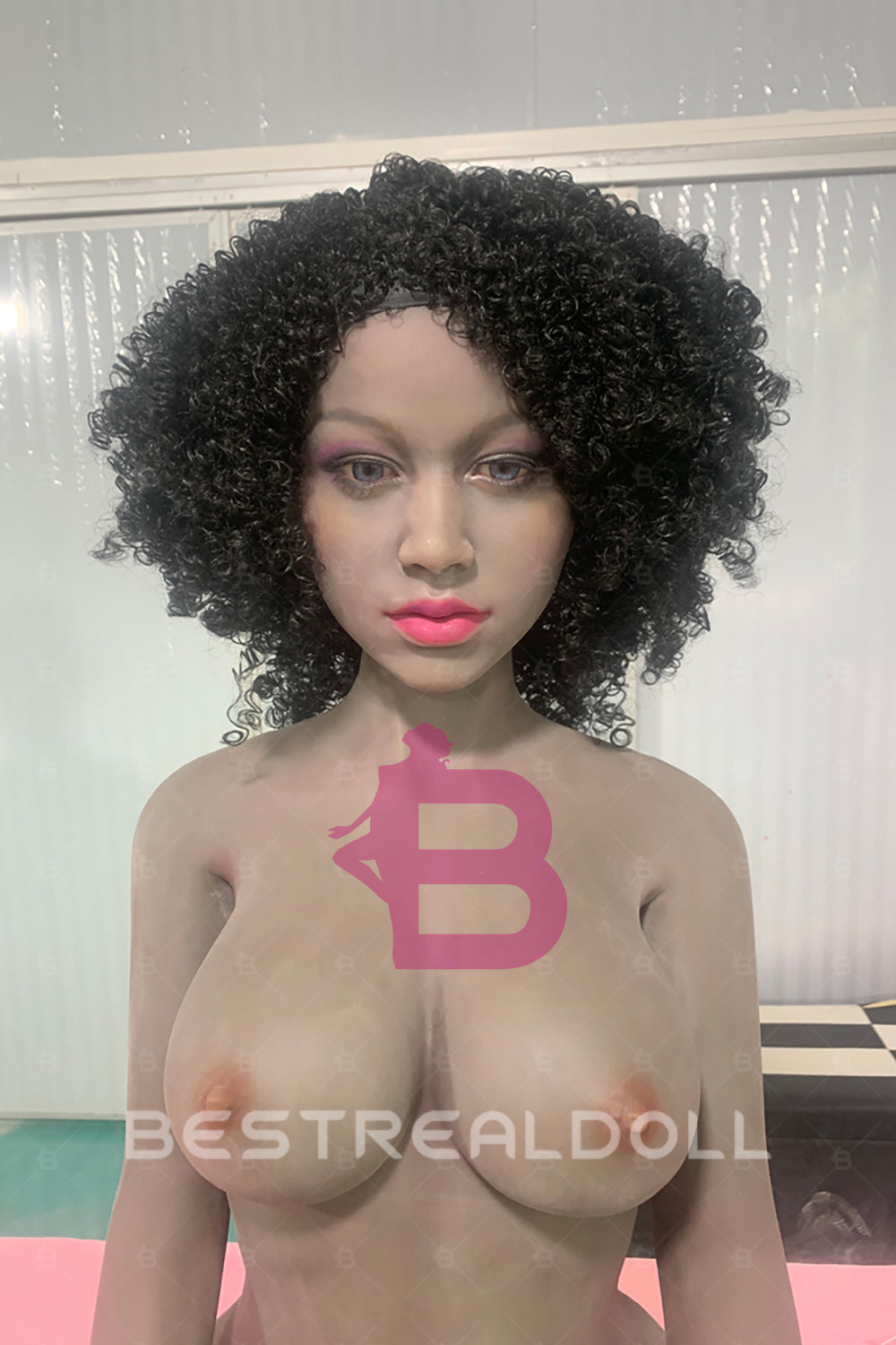 US Stock - Tamsin 157cm C-cup C10 TPE Sex Doll Black Sex Doll Jelly Breasts TPE Adult Love Doll