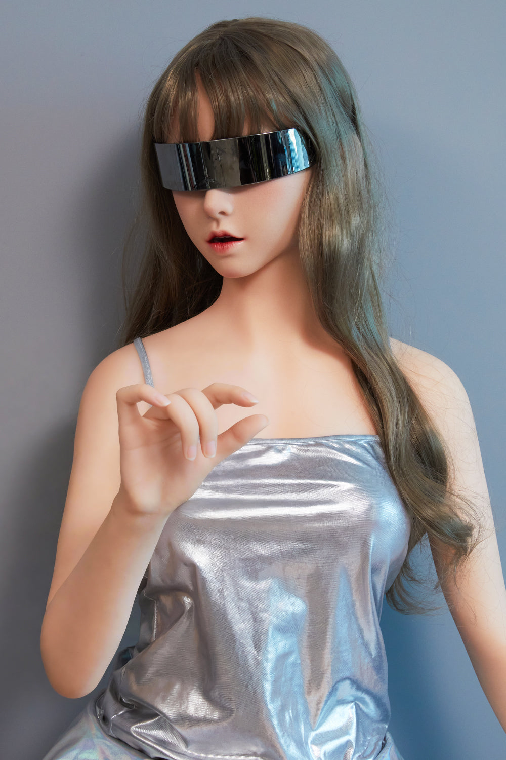 Latest AI Version Astra 165cm #942 Silicone Head Robot Sex Doll Natural Skin TPE Body Small Breasts AI Sex Doll Next-Generation Sexbots
