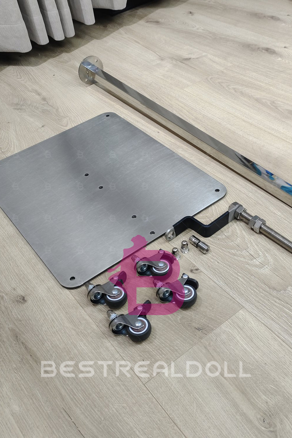 3 In 1 Sex Doll Display Stand Doll Storage Hanging Stand Adult Love Doll Stand with Wheels