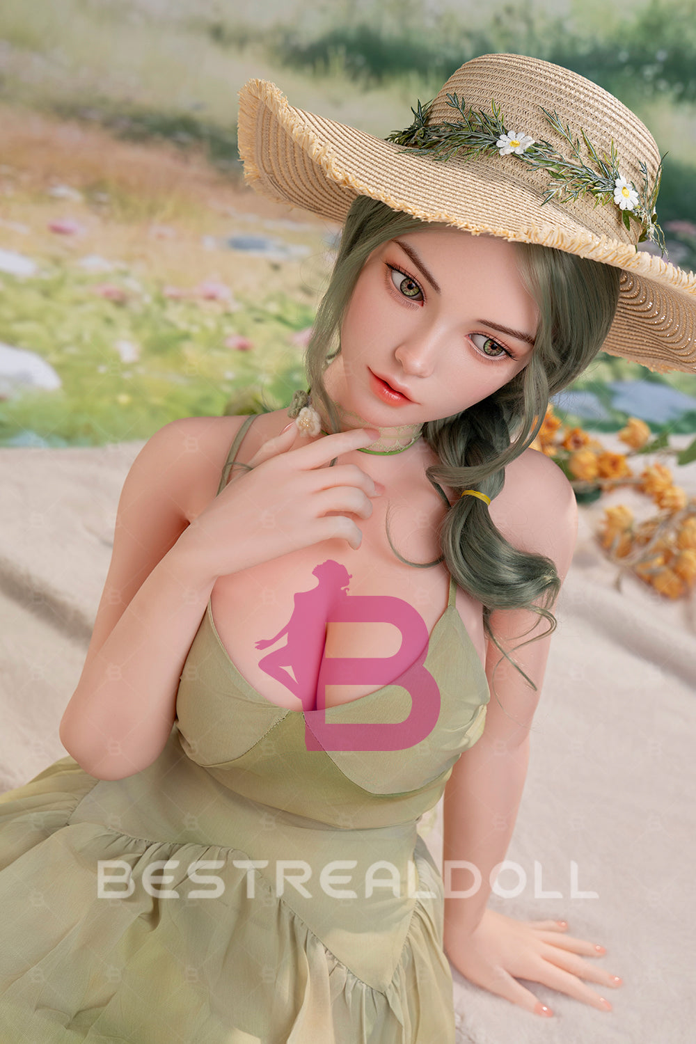 US Stock - YAMIEE Arlet 163cm SNK50 Unique Design Silicone ROS Head TPE Sex Doll Natural Skin TPE Body Movable Jaw Adult Oral Sex Love Doll (Free 2ND Head)
