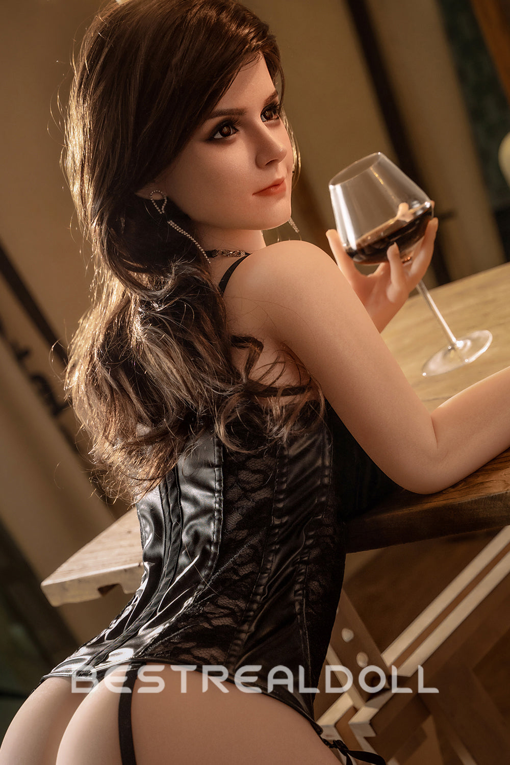 US Stock - 160cm Amity Plus S10 Realistic Silicone Head Sex Doll TPE Body Big Boobs Adult Love Doll