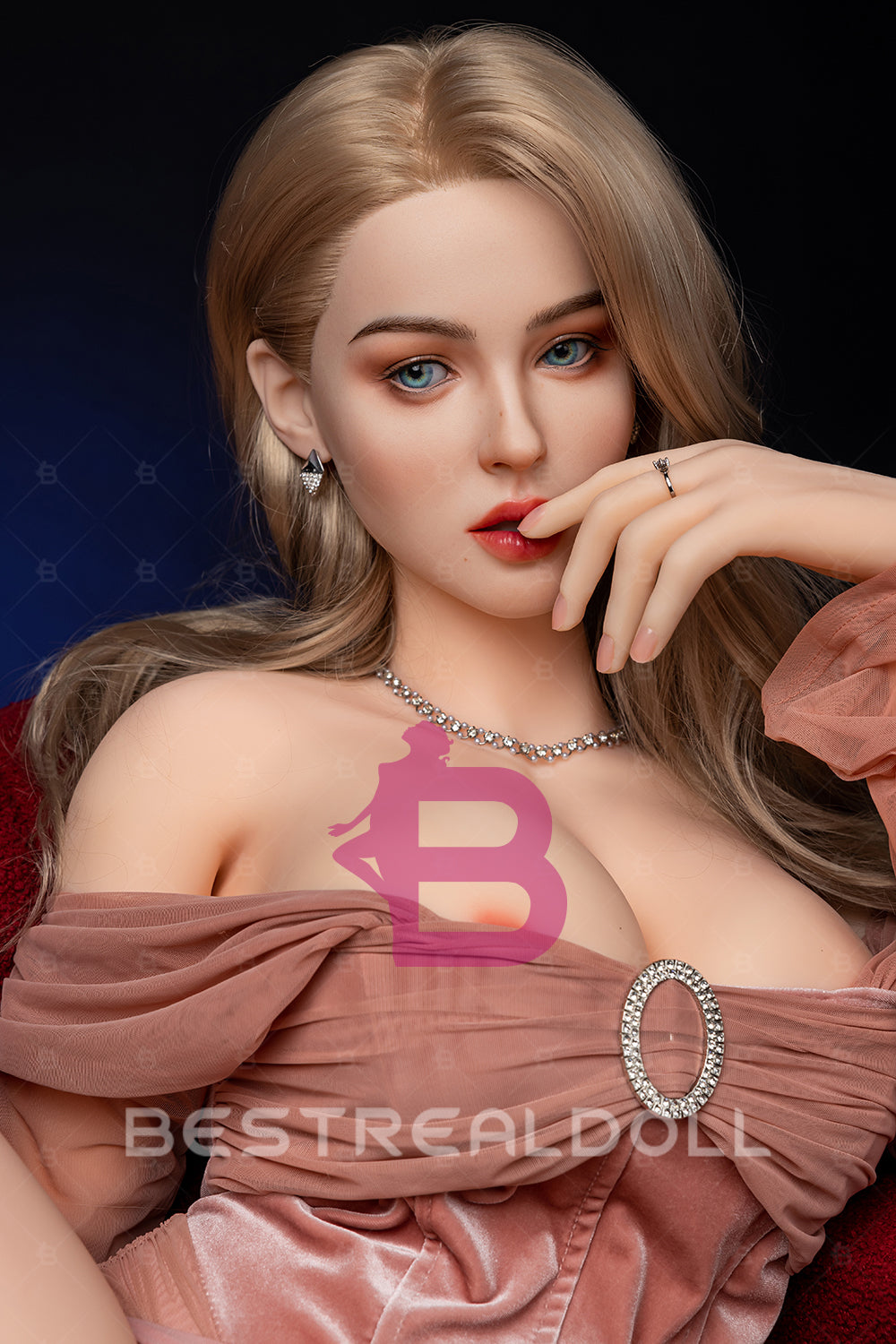 US Stock - YAMIEE Suki 163cm SNK20 Unique Design Silicone ROS Head Sex Doll TPE Body Movable Jaw Adult Love Doll