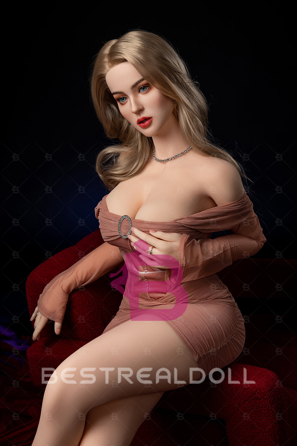 US Stock - YAMIEE Suki 163cm SNK20 Unique Design Silicone ROS Head Sex Doll TPE Body Movable Jaw Adult Love Doll